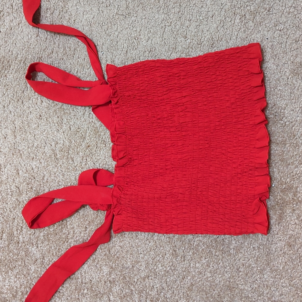 Tie tube top